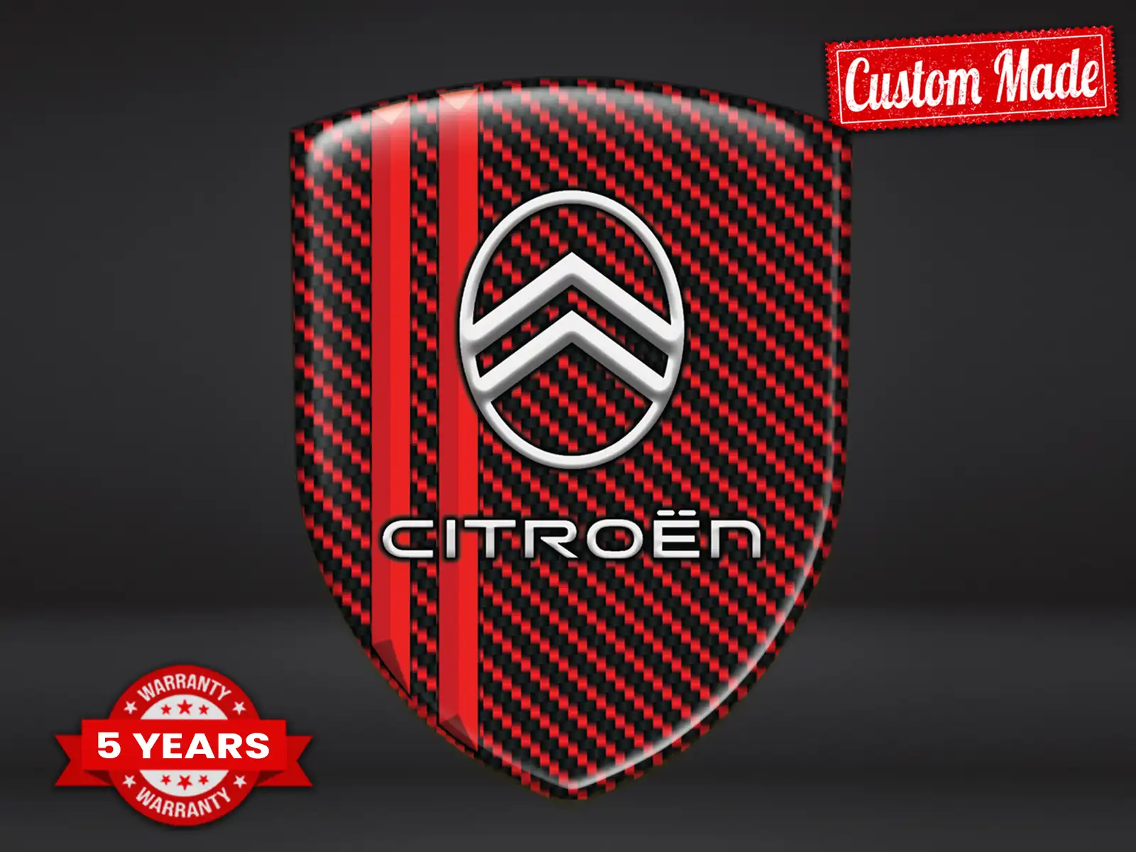 Citroen Auto Fensteraufkleber Robust Anpassbar Pro